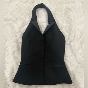 Zara Basic Black Vest top